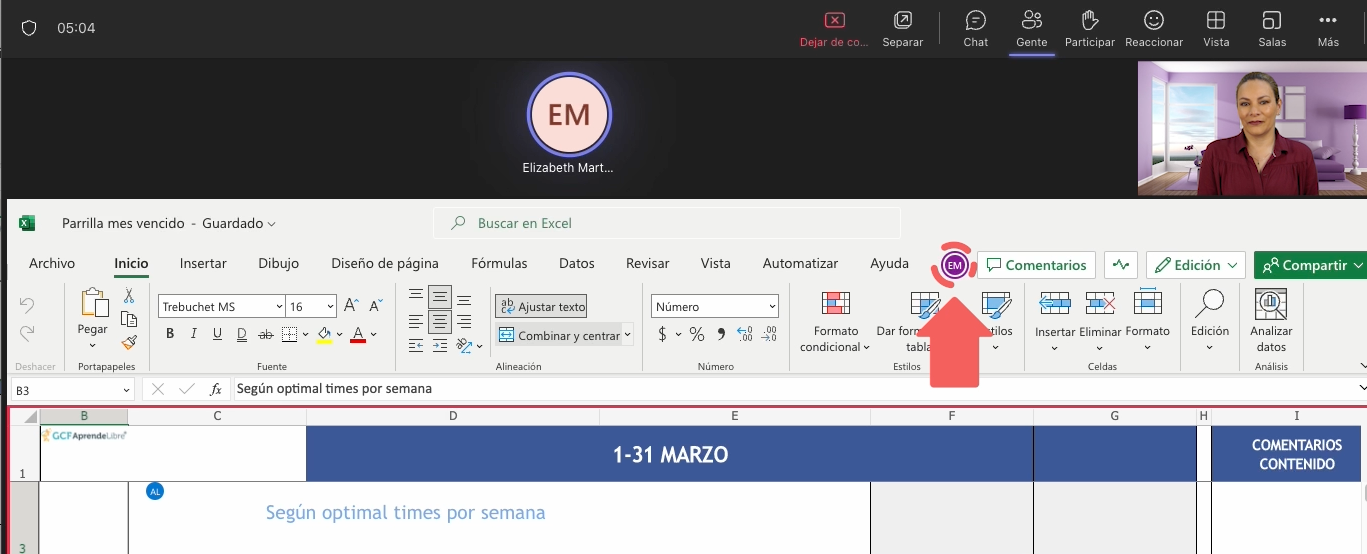 Cómo compartir un archivo en una reunión de Microsoft Teams